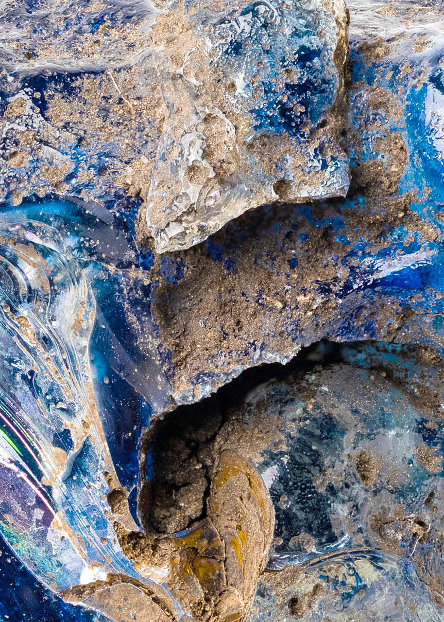 Raw Glass from Treby Borg